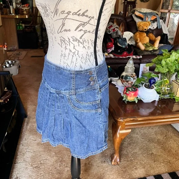 GAP Y2K jean mini skirt - Picture 10 of 16